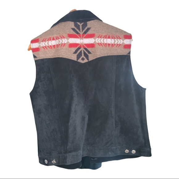 Vintage Pendleton suede vest - Picture 2 of 2